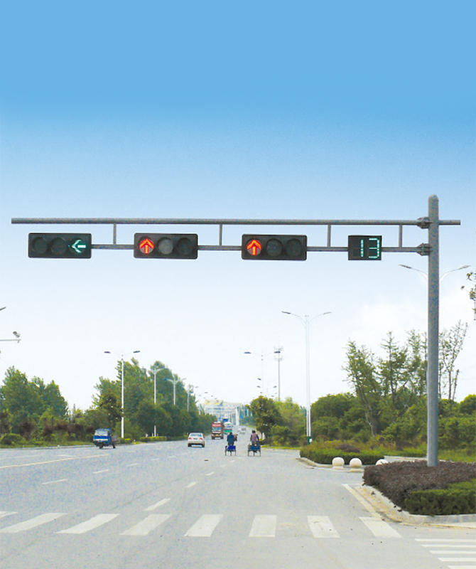 How to prevent structural damage to signal light poles due to vibration or metal fatigue?