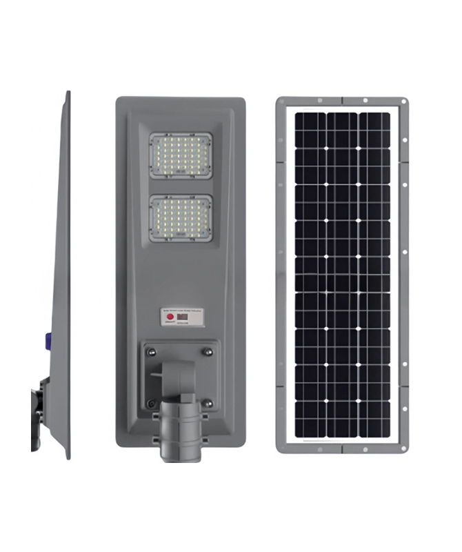 100W All in Two Solar Street Light Integrated Solar Street Light