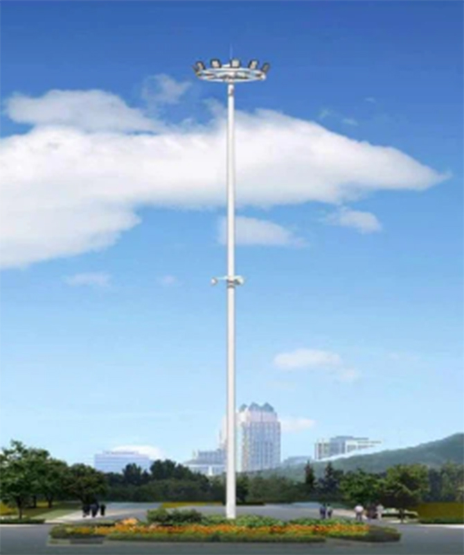 Dual Lifting System High Pole Light High pole street lamp